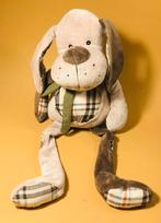 Leuke teddy hond, knuffelhondje, pluche, Ophalen of Verzenden, Zo goed als nieuw, Hond