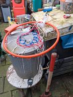 Basketbalbasket., Ophalen, Ring, Bord of Paal