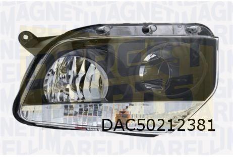 Dacia Duster (5/10-1/14) koplamp Links (zwart) (4x4) Origine, Auto-onderdelen, Verlichting, Dacia, Nieuw, Ophalen
