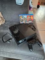 Ps4, 1 Controller, 3 Spellen, Ophalen, Met 1 controller, Slim, Gebruikt