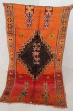 Vintage marokkaans vloerkleed, berber tapijt 130x135 cm, Huis en Inrichting, Ophalen of Verzenden, 200 cm of meer, Rechthoekig