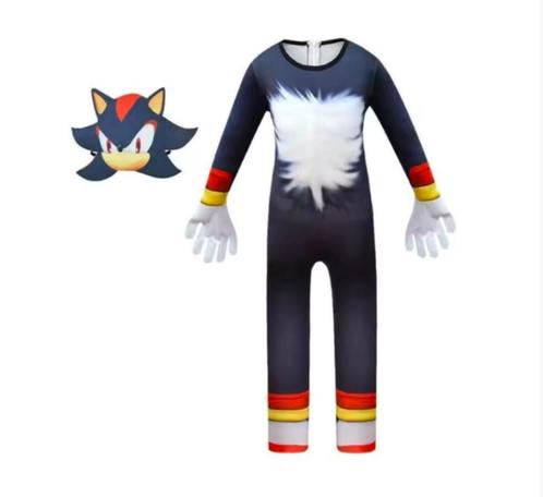 SHADOW the Hedgehog verkleed pak maat 128 - 134, NIEUW!, Kinderen en Baby's, Carnavalskleding en Verkleedspullen, Nieuw, Jongen of Meisje