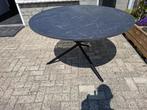 nieuw ronde eettafel zwart gemêleerd hpc blad, Ophalen, Rond, Nieuw, Vijf personen of meer