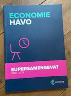 Economie HAVO Supersamenvatting 2024, Ophalen of Verzenden, Zo goed als nieuw, HAVO, Economie