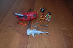 Playmobil Piratenroeiboot met hamerhaai - 5137, Ophalen of Verzenden, Zo goed als nieuw, Complete set