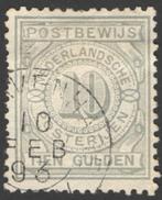 Nederland Postbewijszegel 7 gestempeld 1884, Postzegels en Munten, Postzegels | Nederland, Verzenden, T/m 1940, Gestempeld