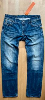 G Star Raw Attacc Low Straight jeans spijkerbroek W34 L36, G-StarG Star Raw, Blauw, Ophalen of Verzenden, W33 - W34 (confectie 48/50)
