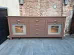 Eiken dressoir/kast, Huis en Inrichting, Gebruikt, Eikenhout, Ophalen of Verzenden, 200 cm of meer