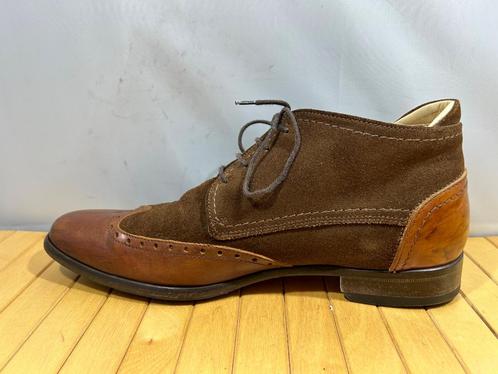 Peter Kaiser, maat 40, bruine hoger veterschoenen, Kleding | Heren, Schoenen, Zo goed als nieuw, Veterschoenen, Bruin, Verzenden