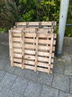 5 houten pallets gratis op te halen in bussum, Doe-het-zelf en Verbouw, Hout en Planken, Ophalen of Verzenden