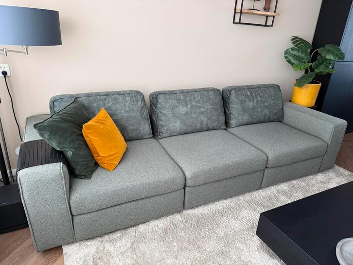 Bank, Huis en Inrichting, Banken | Bankstellen, Zo goed als nieuw, Vierpersoons of meer, Ophalen