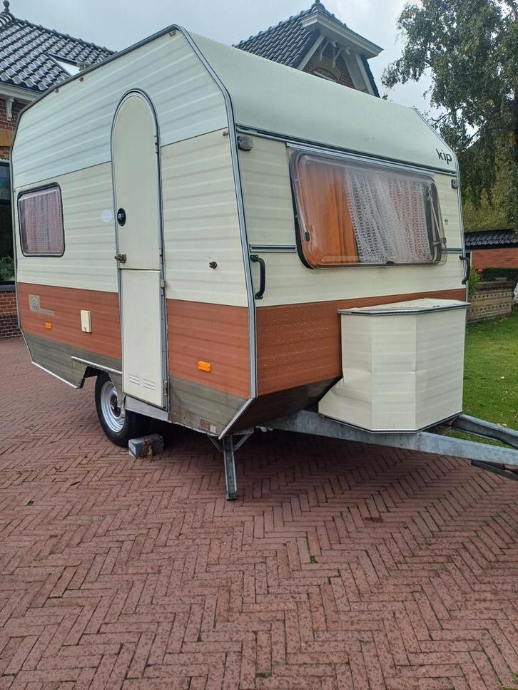 leuke kip 320 regenboog, unieke caravan!, Antiek en Kunst, Kunst | Overige Kunst, Ophalen