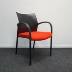 Senator Trillipse Vergaderstoelen | Conferentiestoelen Rood, Gebruikt, Ophalen of Verzenden, Metaal, Vijf, Zes of meer stoelen