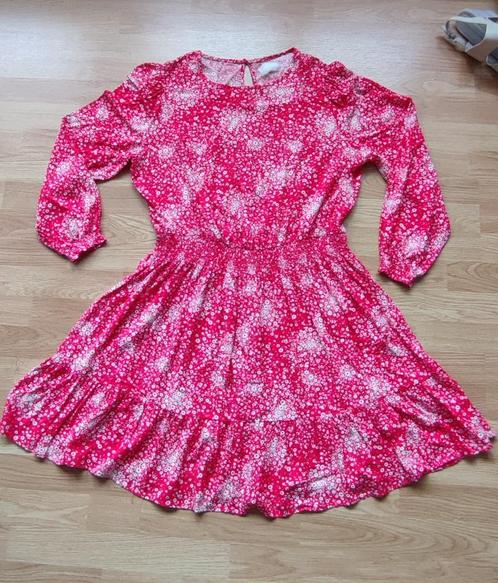 Zomerjurk maat 44, rood, Kleding | Dames, Jurken, Zo goed als nieuw, Maat 42/44 (L), Rood, Knielengte, Ophalen of Verzenden