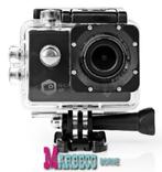 Action cam Full HD, 4K@30fps Actioncam, 16MP, Wi-Fi, App, Audio, Tv en Foto, Actiecamera's, Overige merken, Nedis, Nieuw, Info@marbeco.nl