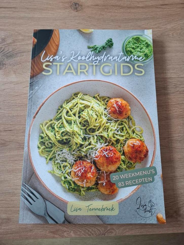 Lisa's koolhydraatarme startgids, Boeken, Kookboeken, Zo goed als nieuw, Ophalen of Verzenden
