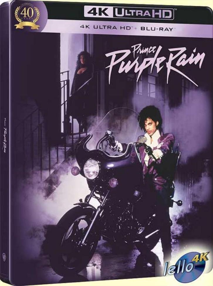 Blu-ray 4K: Purple Rain (1984 Prince, Apollonia Kotero) SB2, Cd's en Dvd's, Blu-ray, Nieuw in verpakking, Drama, Ophalen of Verzenden
