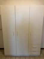 Kledingkast wit, Huis en Inrichting, Kasten | Kledingkasten, Ophalen, Gebruikt, 100 tot 150 cm, 150 tot 200 cm