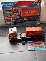 Playmobil Vrachtwagen City Action 70771 Compleet, Kinderen en Baby's, Speelgoed | Playmobil, Ophalen, Zo goed als nieuw, Complete set