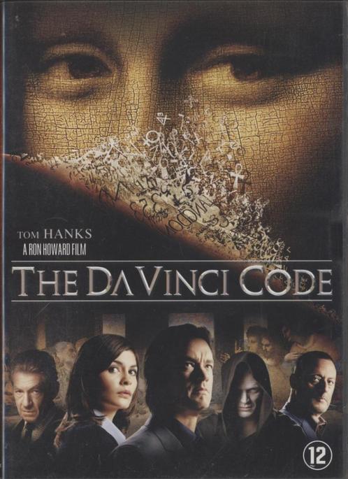 73) The Da Vinci Code: met Tom Hanks, Cd's en Dvd's, Dvd's | Actie, Gebruikt, Actiethriller, Vanaf 12 jaar, Ophalen of Verzenden