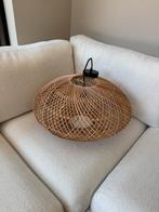 Hanglamp rotan, Huis en Inrichting, Ophalen of Verzenden, Zo goed als nieuw, Rond
