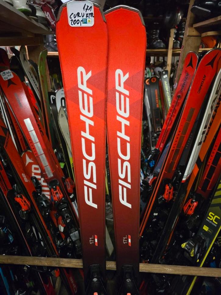 171cm FISCHER THE XTR CARVE SKIS TRIPLE RADIUS, Sport en Fitness, Skiën en Langlaufen, Zo goed als nieuw, Ski's, Skiën, Fischer