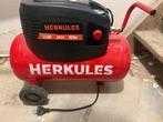 Herkules Compressor 24L - 10 Bar met slang en luchtpistool, Ophalen, Gebruikt, 6 tot 10 bar, Minder dan 200 liter/min