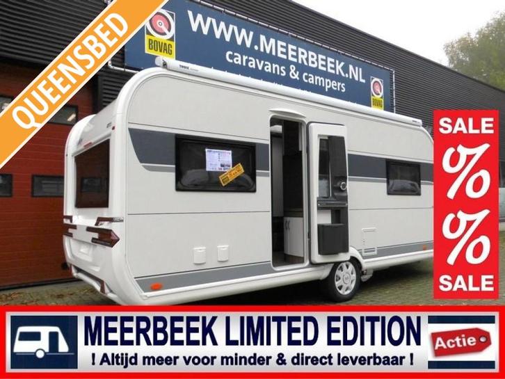 Hobby Excellent Edition 540 UFF 5229,= KORTING +MOVER +THULE, Caravans en Kamperen, Caravans, tot en met 4, 1250 - 1500 kg, Rondzit
