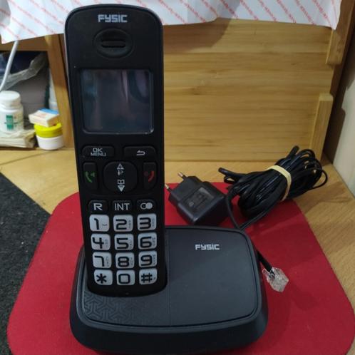 Fysic FX-5520 - Senioren DECT telefoon met grote toetsen, Telecommunicatie, Vaste telefoons | Handsets en Draadloos, Gebruikt