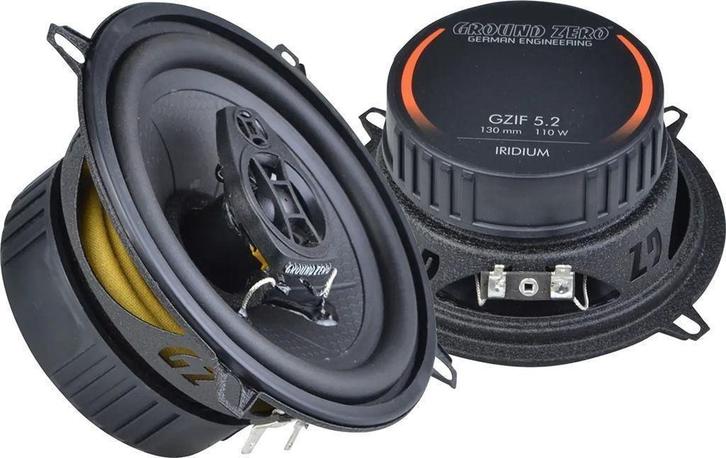 Ground Zero GZIF 5.2 - Autospeakers - 13cm, Auto diversen, Autospeakers, Nieuw, Ophalen of Verzenden