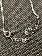 Antiek stijl 925 zilveren ketting met zoetwaterparel., Info@SlatsAntiek.nl, Vof Slats Antiek, Ophalen of Verzenden, Zilver