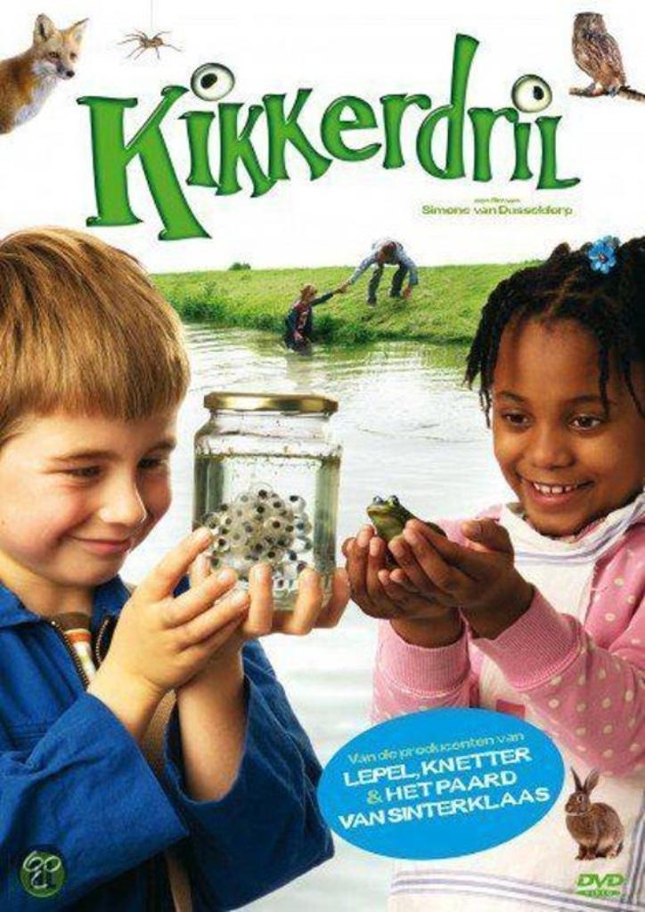 Kikkerdril, Cd's en Dvd's, Dvd's | Kinderen en Jeugd, Nieuw in verpakking, Film, Avontuur, Ophalen of Verzenden