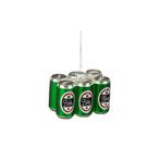 Decoratieve 6-pack bier ornament groen g71477, Ophalen of Verzenden, Nieuw