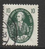 DDR 1957 575 Euler, Gest, Ophalen of Verzenden, DDR, Gestempeld