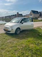 Fiat 500 automaat 1.2 AUT 51KW 2009 parelmoer label A, Auto's, Fiat, Origineel Nederlands, Te koop, Benzine, 4 stoelen