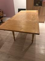 Inklap tafel hout, Huis en Inrichting, Tafels | Eettafels, Ophalen, Gebruikt, 50 tot 100 cm, Vijf personen of meer