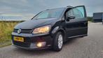 Volkswagen Touran 2.0 TDI DSG MARGE auto VAN Caddy 2011, Auto's, Bestelauto's, Euro 5, Zwart, 4 cilinders, 700 kg