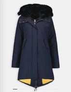 Airforce Parka Donkerblauw Maat S - Zo Goed Als Nieuw, Kleding | Dames, Jassen | Winter, Ophalen of Verzenden, Zo goed als nieuw