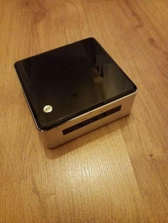 Intel NUC i5 NUC5i5MYHE 8GB RAM + 128GB SSD Compleet miniPC, Computers en Software, Desktop Pc's, Zo goed als nieuw, 2 tot 3 Ghz