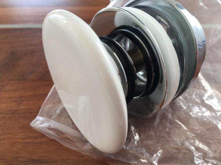 Wastafelplug, Doe-het-zelf en Verbouw, Sanitair, Nieuw, Wastafel, Ophalen of Verzenden
