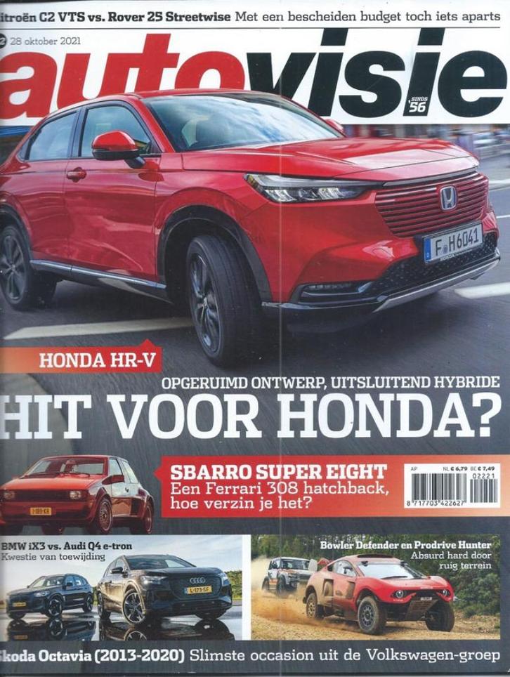 Autovisie 22 2021 : Audi Q4 - BMW iX3 / i4 - Citroen C2 VTS, Boeken, Auto's | Folders en Tijdschriften, Gelezen, Algemeen, Ophalen of Verzenden