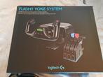 logithec flight yoke, Computers en Software, Joysticks, Ophalen of Verzenden, Zo goed als nieuw, Logitech G Saitek