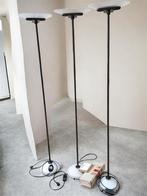 Arteluce Jill vloerlampen, jaren 70 - set van 3, Ophalen, Gebruikt, Vintage, Glas