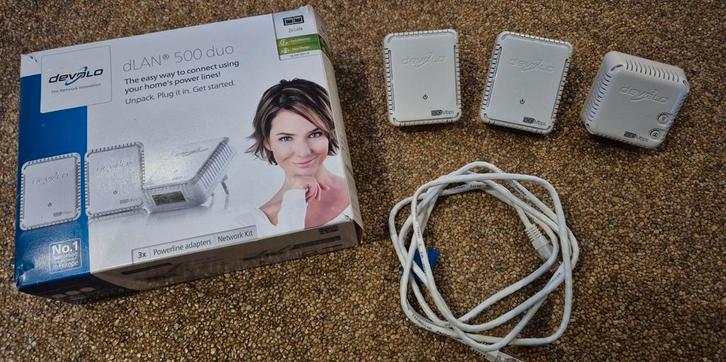 Devolo dLAN 500 Duo & Trio - Powerline Adapters, Computers en Software, Powerlines, Ophalen of Verzenden