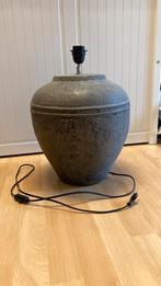 Prachtige grijze kruiklamp, Huis en Inrichting, Ophalen, Zo goed als nieuw, Minder dan 50 cm