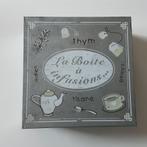 Leuke Theedoos / Theeblik met Franse Tekst, Huis en Inrichting, Keuken | Keukenbenodigdheden, Ophalen of Verzenden, Zo goed als nieuw