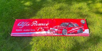 ALFA BANNER 45 X180 MET BEVESTIGGINGS OGEN EEN BEAUTY!!! beschikbaar voor biedingen