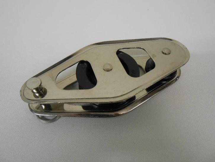 RVS vioolblok 8 - 10 mm, Watersport en Boten, Accessoires en Onderhoud, Nieuw, Lijn of Blok, Ophalen of Verzenden