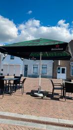 Bieden. 2.5=2.5 parasol, Ophalen of Verzenden, Zo goed als nieuw, Minder dan 1 meter, Parasolvoet