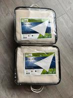 Schaduwdoek driehoek nieuw x2, Tuin en Terras, Schaduwdoeken, Ophalen, Nieuw